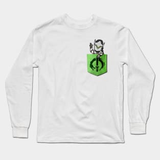 Pocket Genji (An Overwatch Design) Long Sleeve T-Shirt